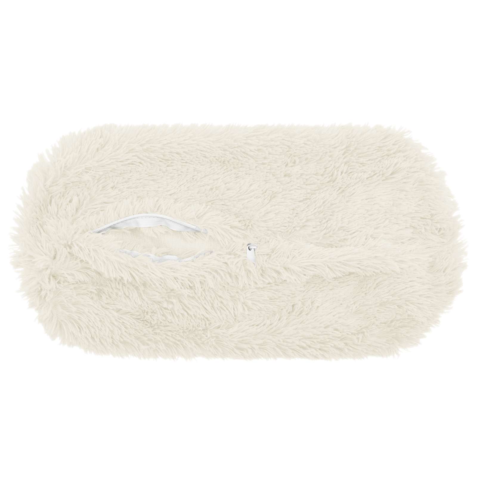 Federa 6 pcs HEERLEN Bianco Ø 15 x 40 cm Fleece PV