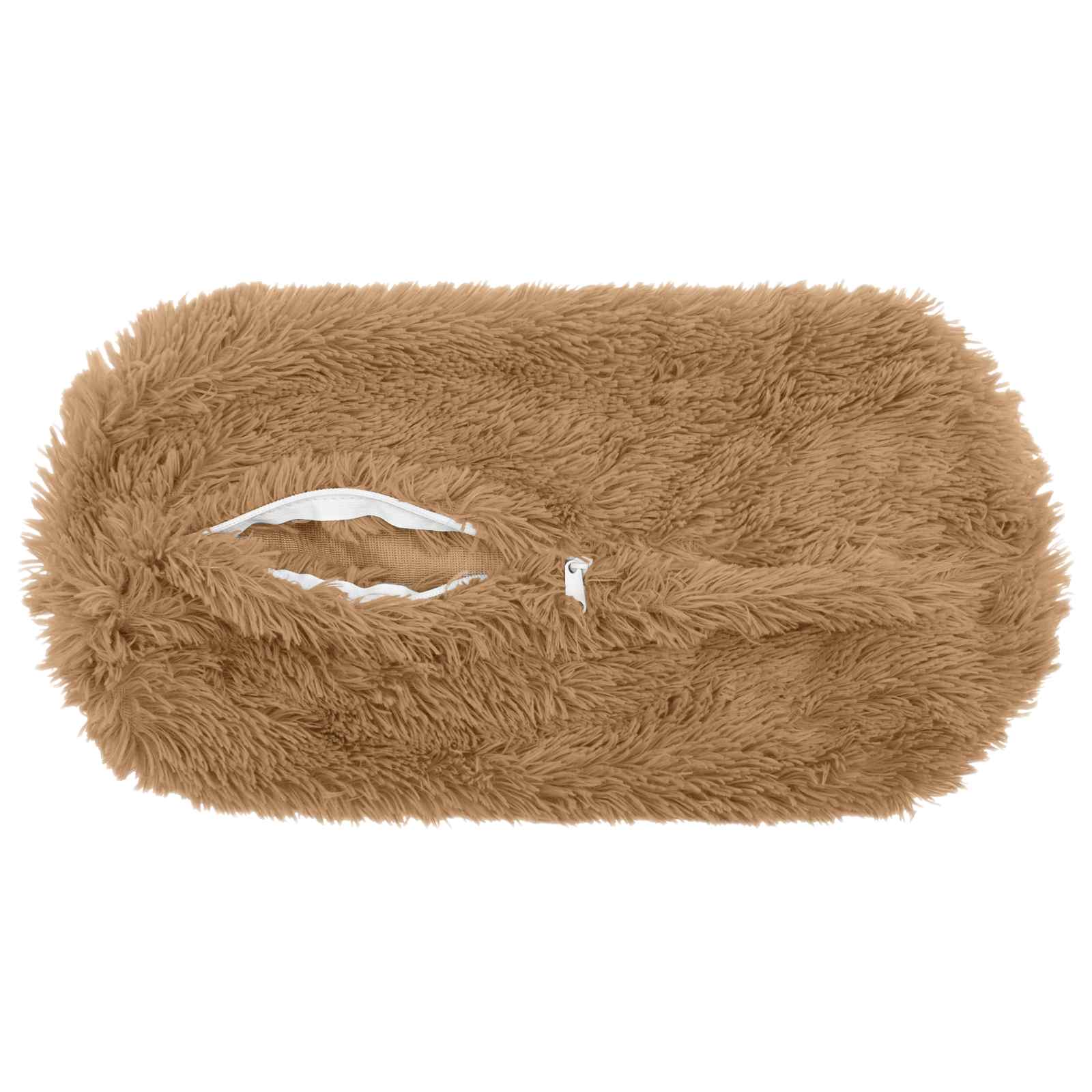 Federa 2 pcs HEERLEN Tortora Ø 15 x 40 cm Fleece PV