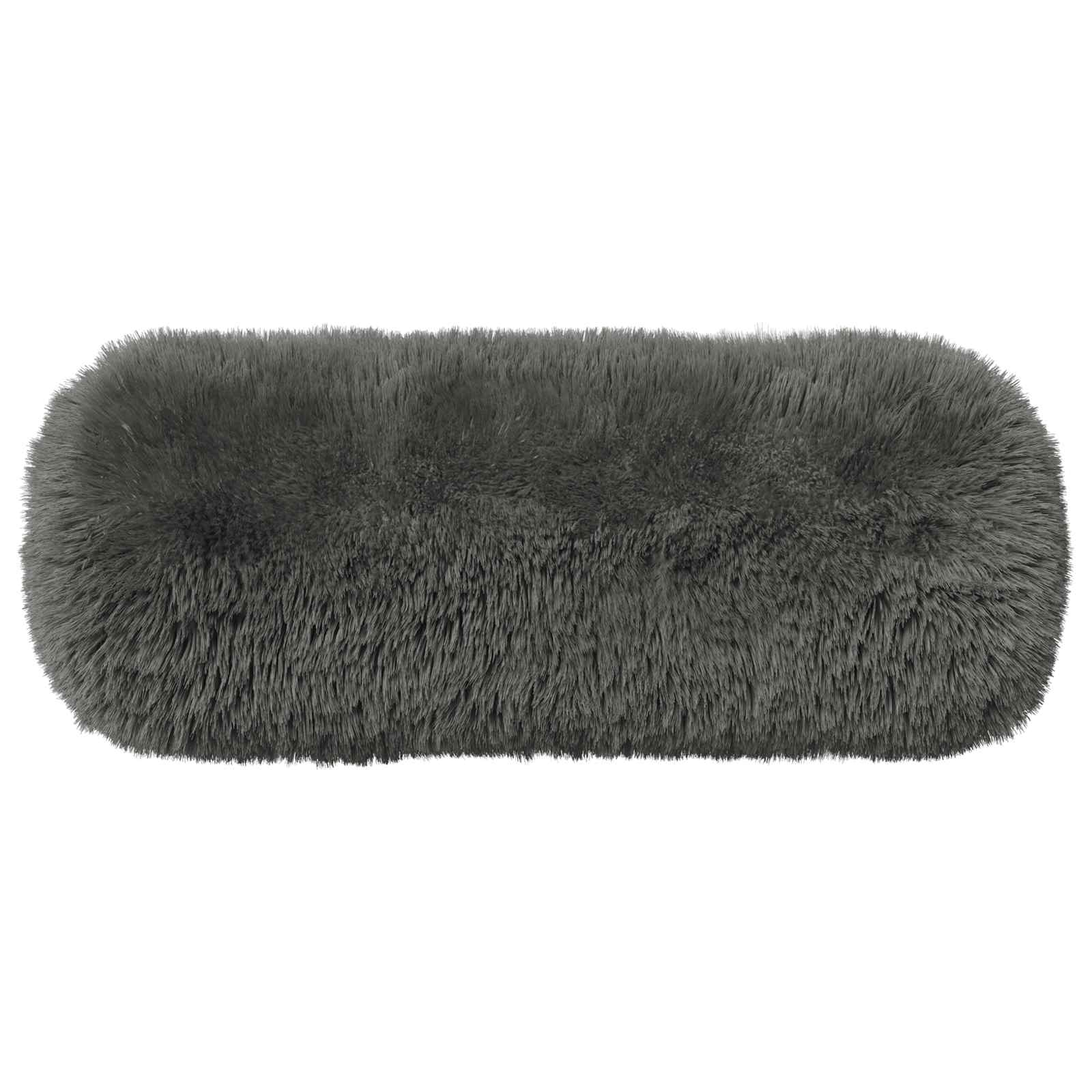 Federa 2 pcs HEERLEN Grigio Chiaro Ø 15 x 40 cm Fleece PV