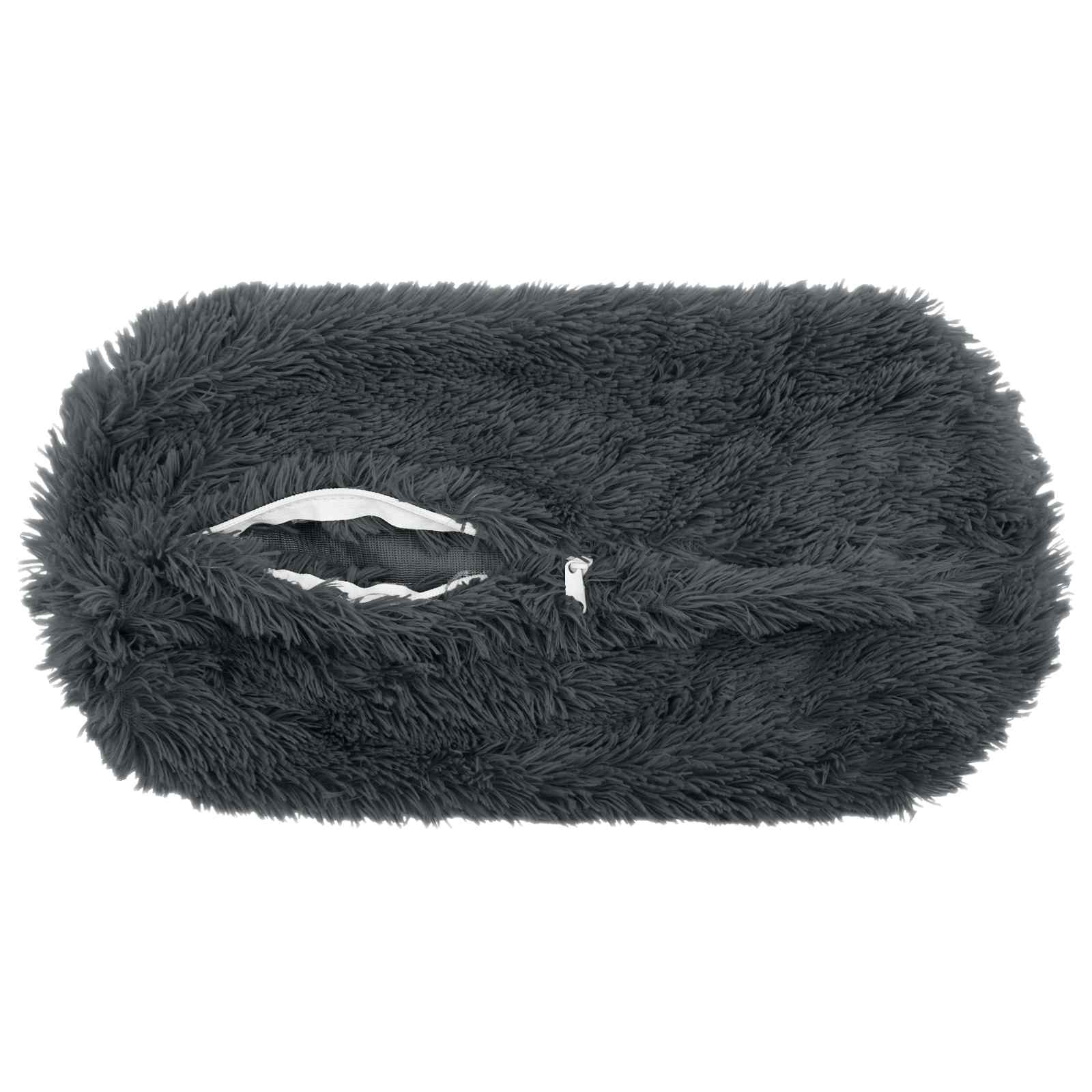 Federa 2 pcs HEERLEN Antracite Ø 15 x 40 cm Fleece PV