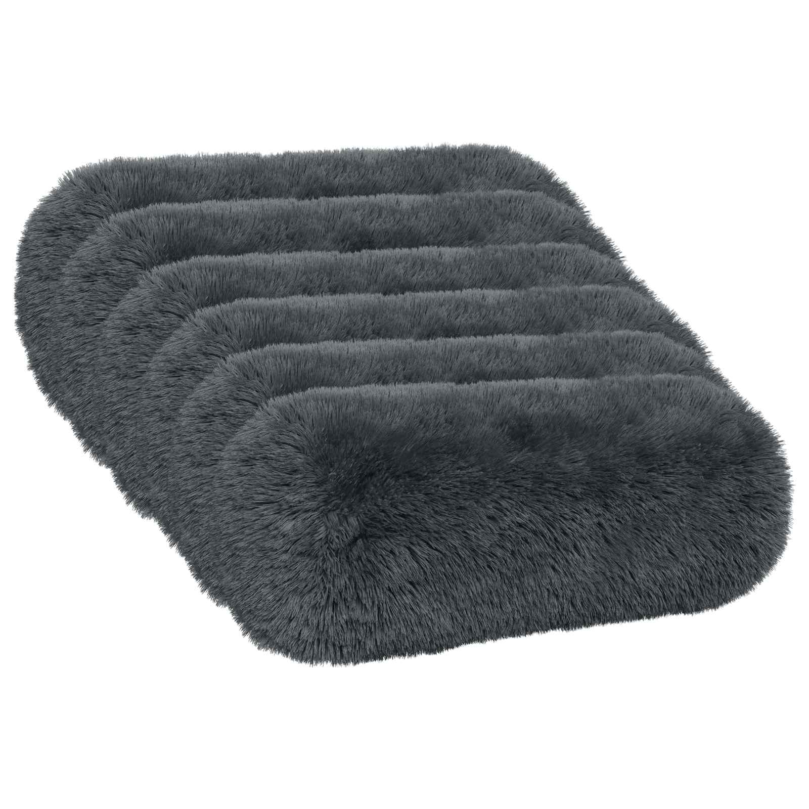Federa 6 pcs HEERLEN Antracite Ø 15 x 40 cm Fleece PV
