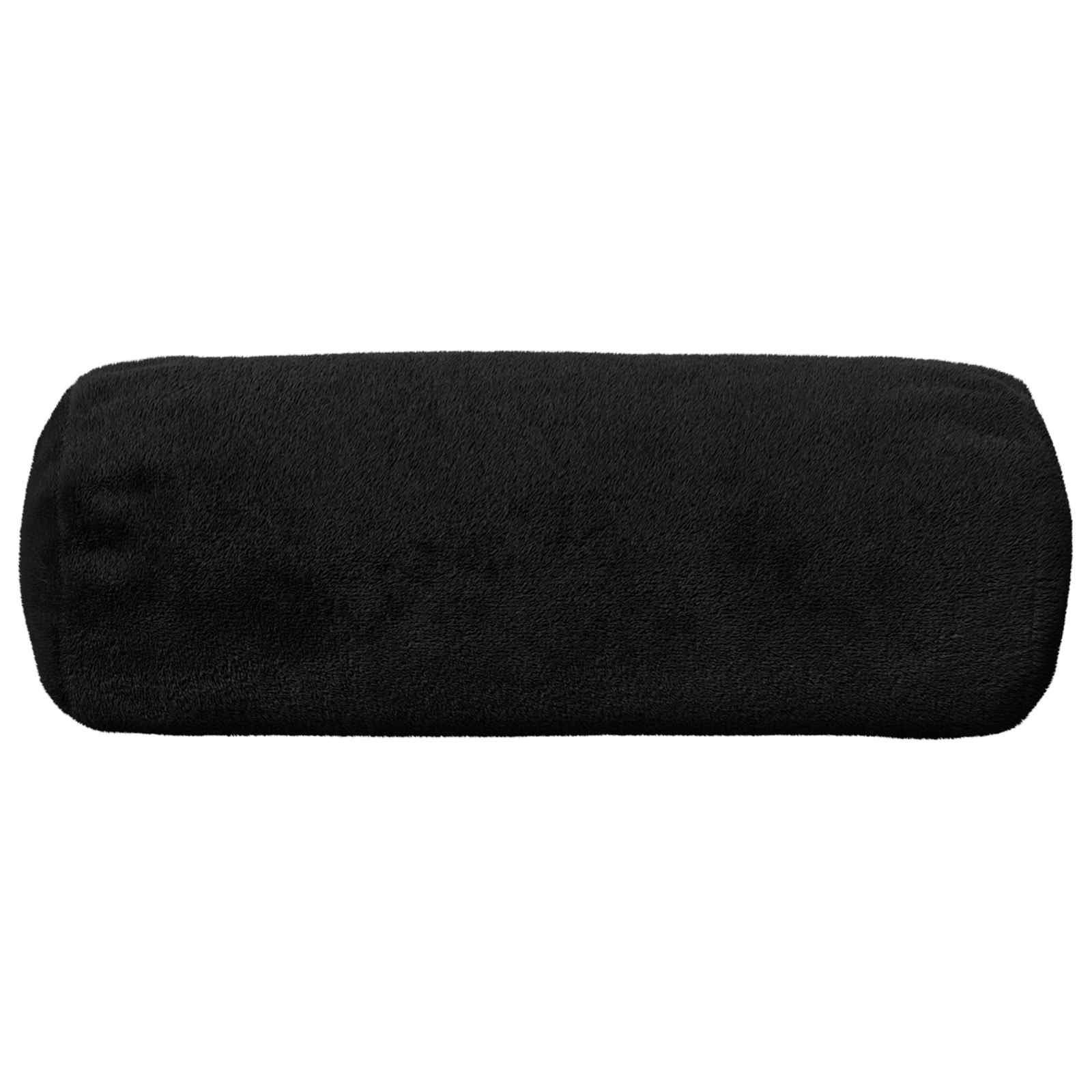 Federa 6 pcs HEERLEN Nero Ø 15 x 40 cm Flanella