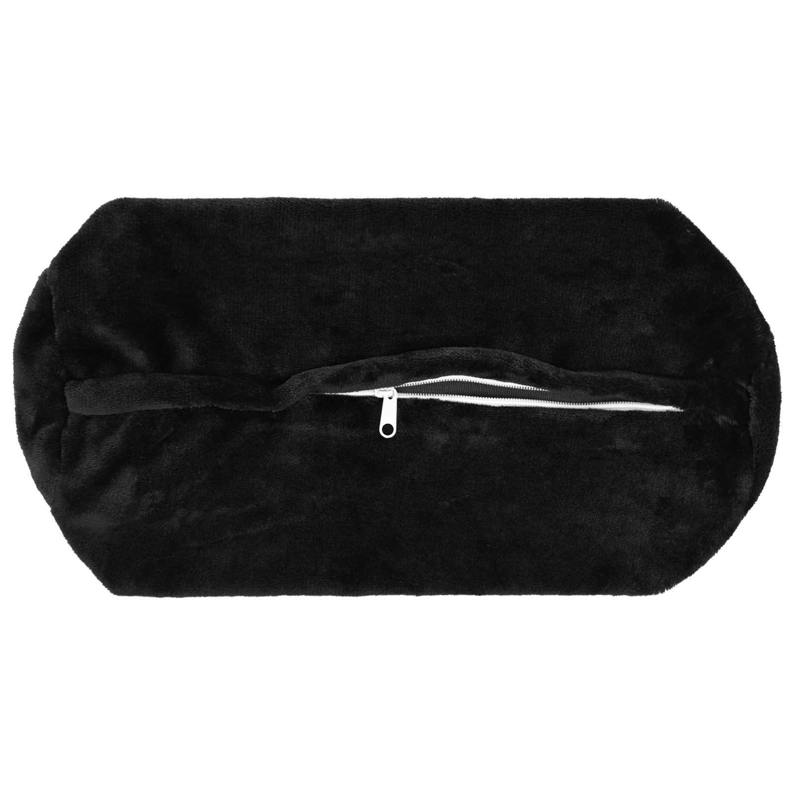 Federa 6 pcs HEERLEN Nero Ø 15 x 40 cm Flanella