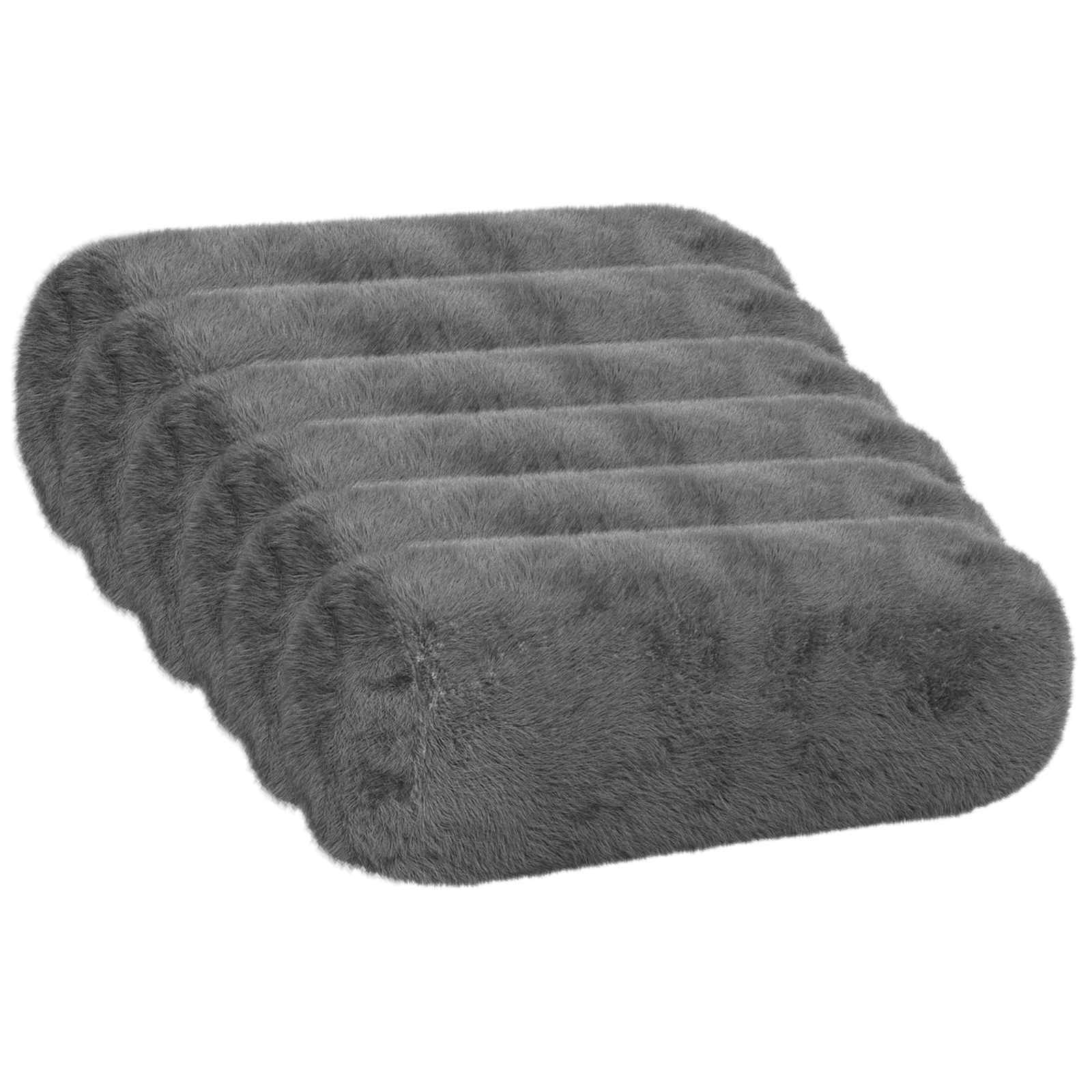 Federa 6 pz HEERLEN Grigio Scuro Ø 15 x 40 cm