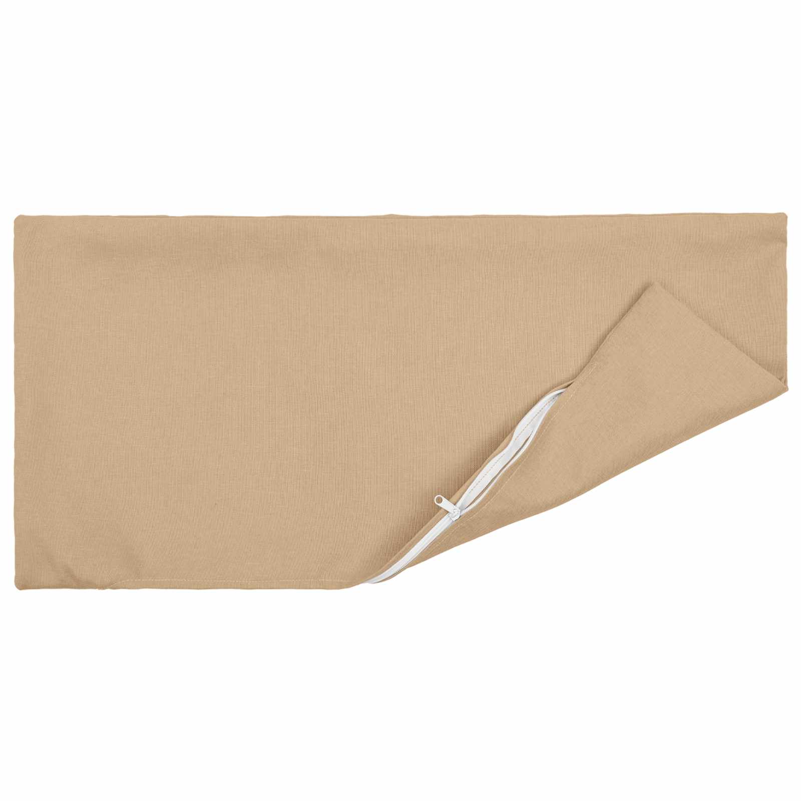 Cuscino con cuscino HEERLEN 2 pz Crema Tessuto