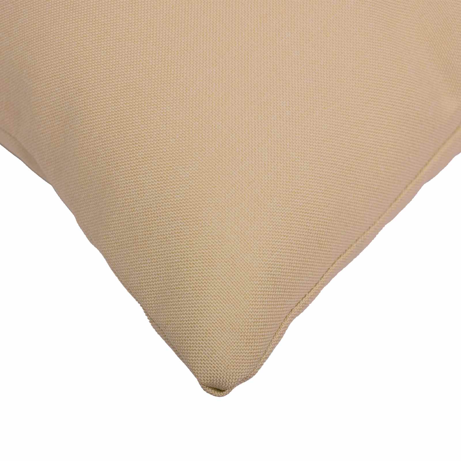 Cuscino con cuscino HEERLEN 2 pz Crema Tessuto