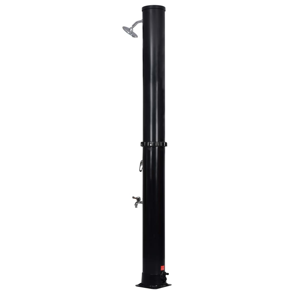 Outdoor Doccia Solare da Giardino con Soffione e Rubinetto 40 L