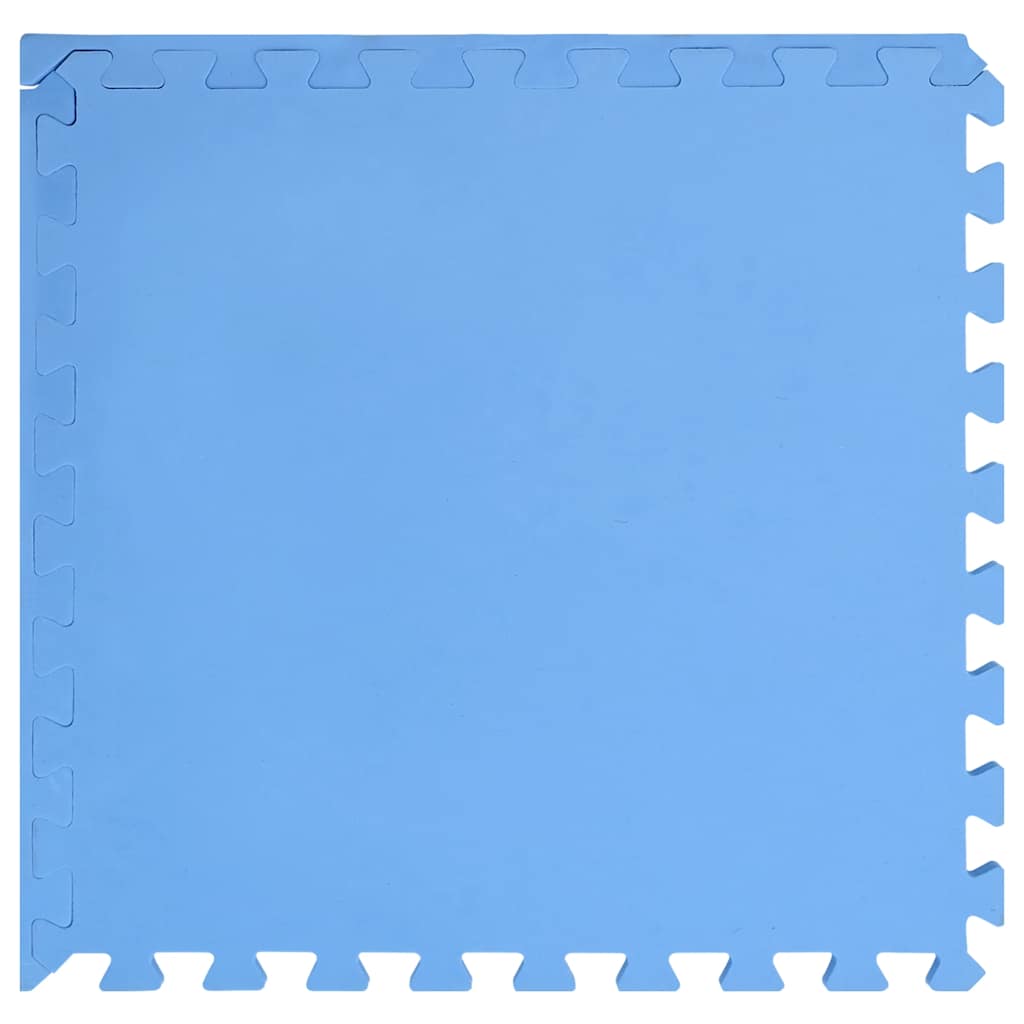 Tappetino a Incastro 6 pz 2,16 m² in Schiuma EVA Blu
