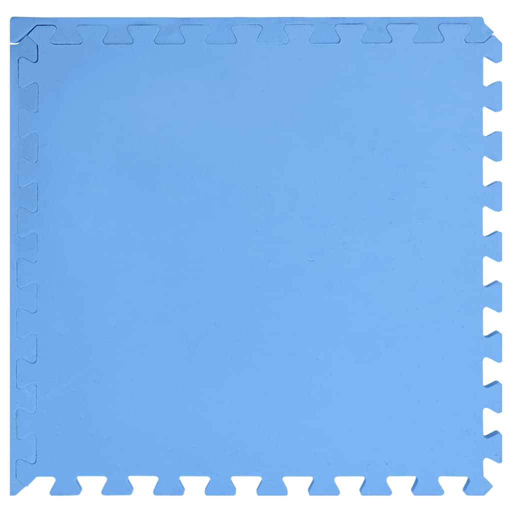 Tappetino a Incastro 12 pz 4,32 m² in Schiuma EVA Blu