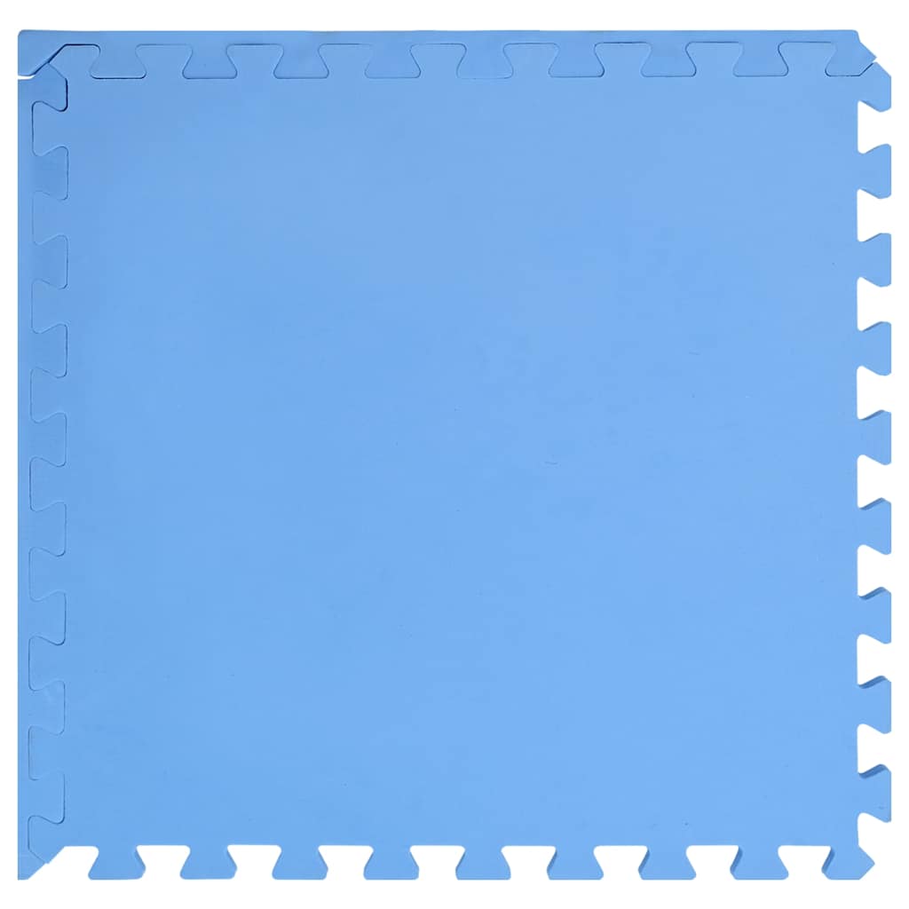 Tappetino a Incastro 24 pz 8,64 m² in Schiuma EVA Blu