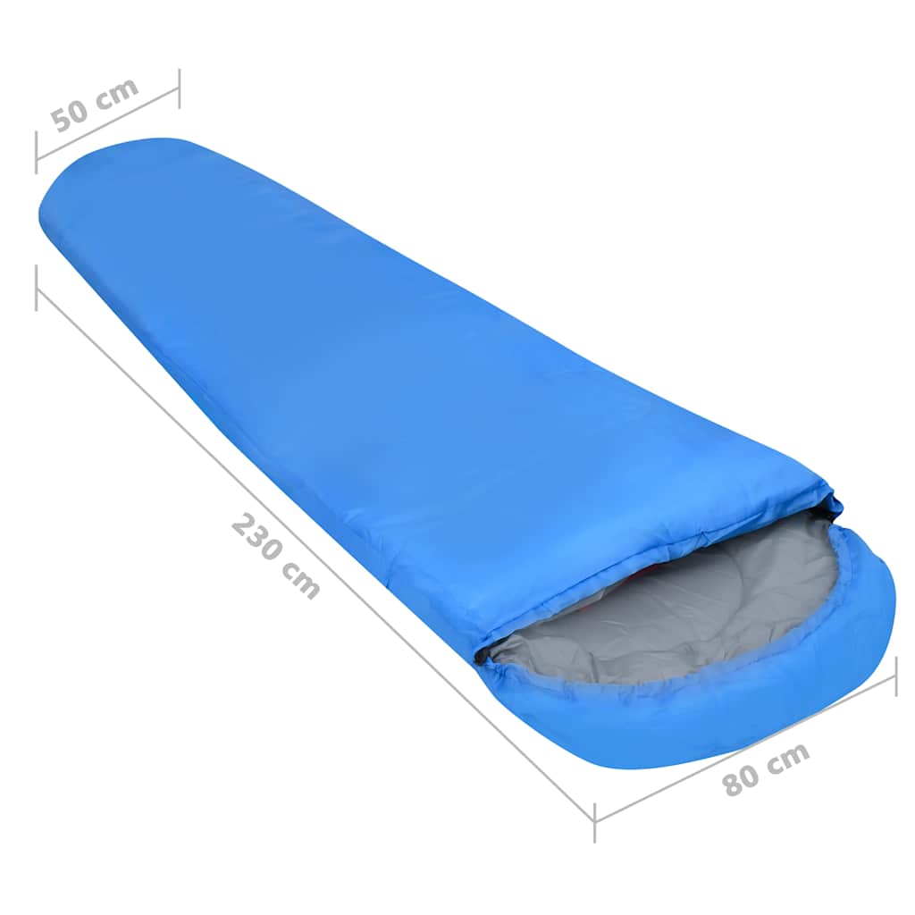 Sacchi a Pelo Ultraleggeri 2pz Blu 15°C 850 g