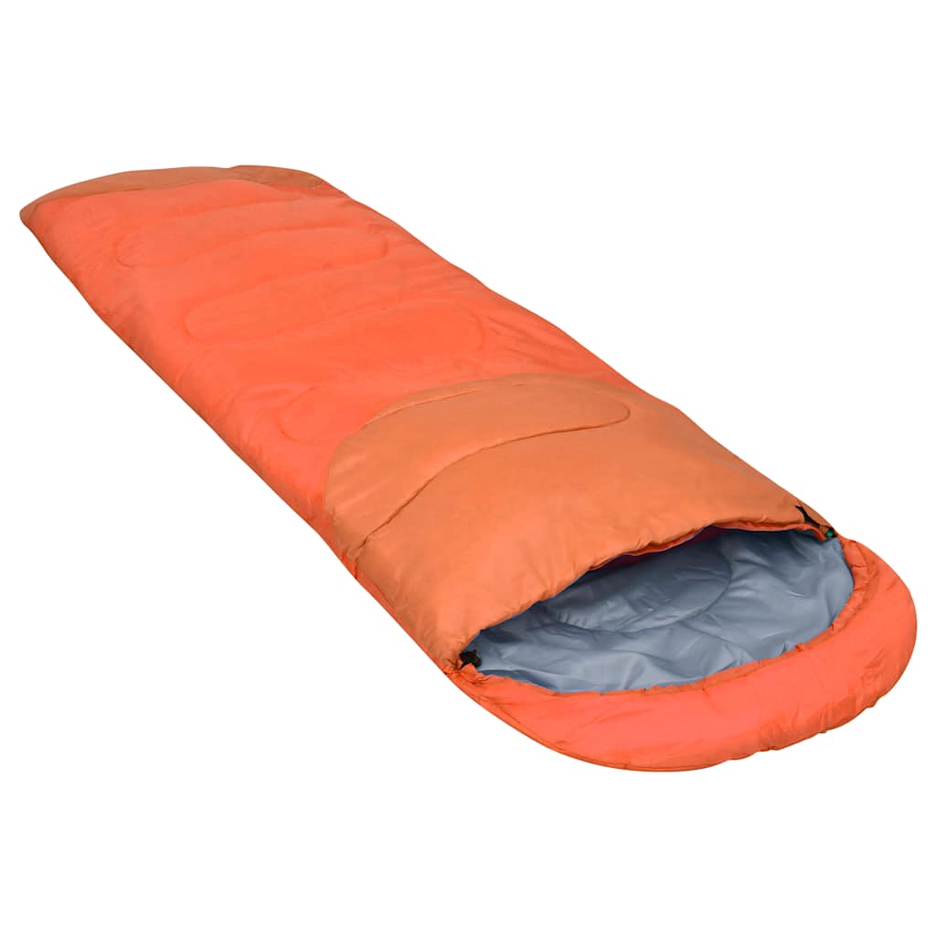 Sacchi a Pelo Ultraleggeri 2 pz Arancione 15°C 850 g