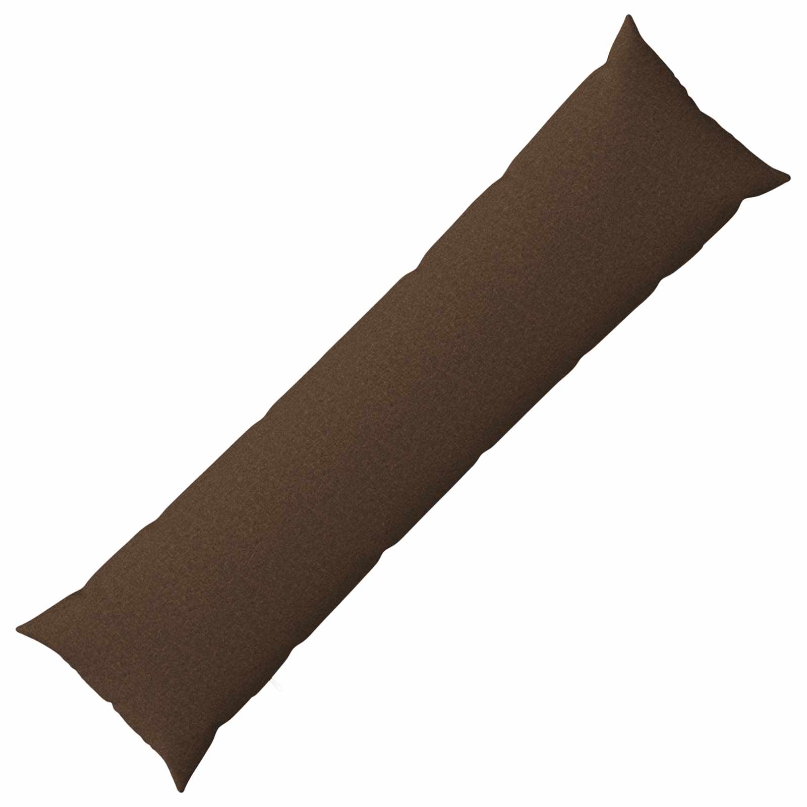 Cuscino con cuscino HEERLEN Marrone 40 x 145 cm Tessuto