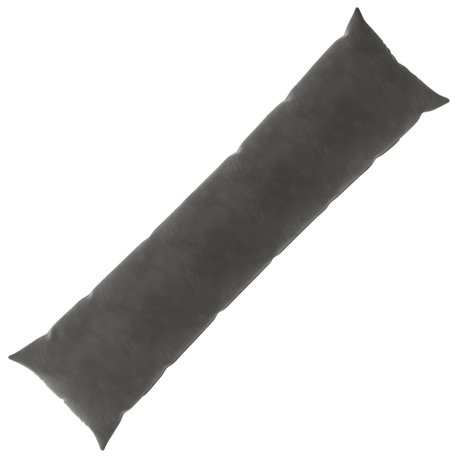 Cuscino con cuscino HEERLEN Grigio Scuro 40 x 145 cm Velluto