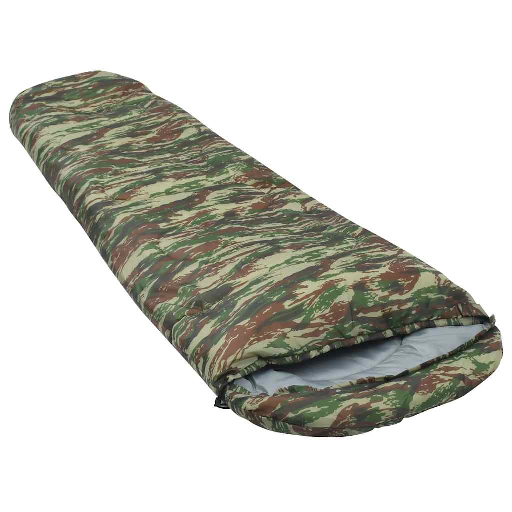 Sacchi a Pelo Ultraleggeri 2 pz Mimetico 15°C 850 g