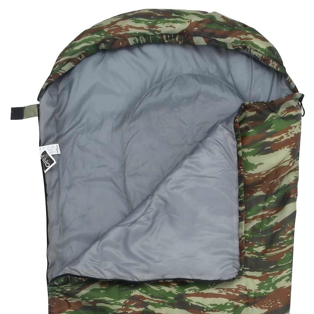Sacchi a Pelo Ultraleggeri 2 pz Mimetico 15°C 850 g