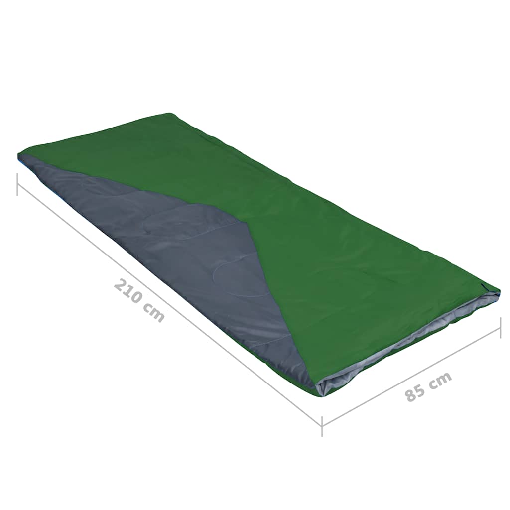 Sacco a Pelo Busta Ultraleggero Verde 1100 g 10°C