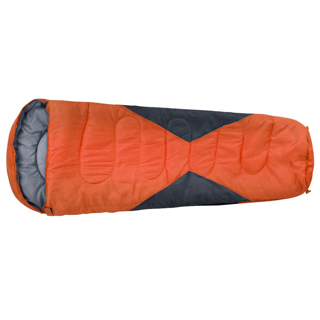 Sacco a Pelo Avvolgente Ultraleggero Bambino Arancio 670g 10°C