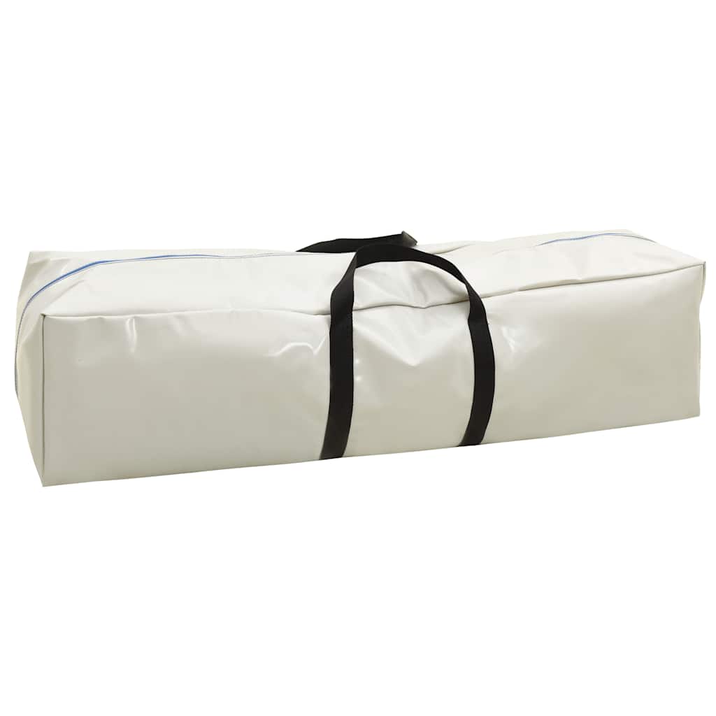 Tappetino Ginnastica Gonfiabile con Pompa 500x100x15cm PVC Blu