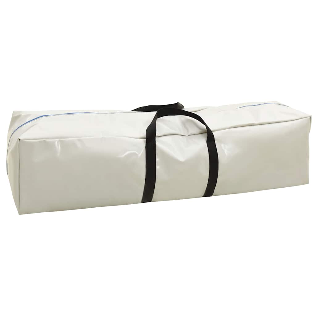 Tappetino Ginnastica Gonfiabile e Pompa 700x100x15cm PVC Verde