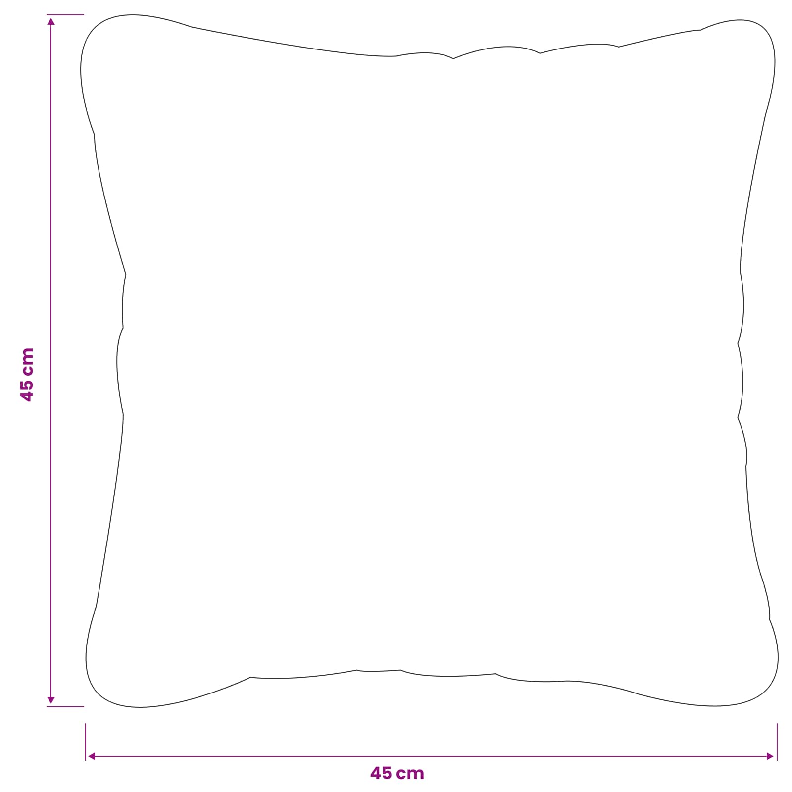 Cuscino con cuscino HEERLEN 12 pz Grigio Chiaro Fleece PV