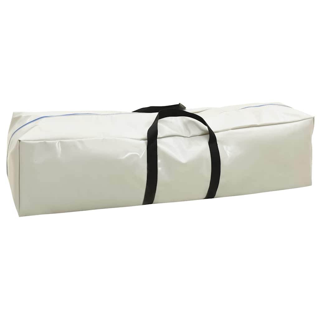 Tappetino Ginnastica Gonfiabile e Pompa 500x100x20 cm PVC Verde