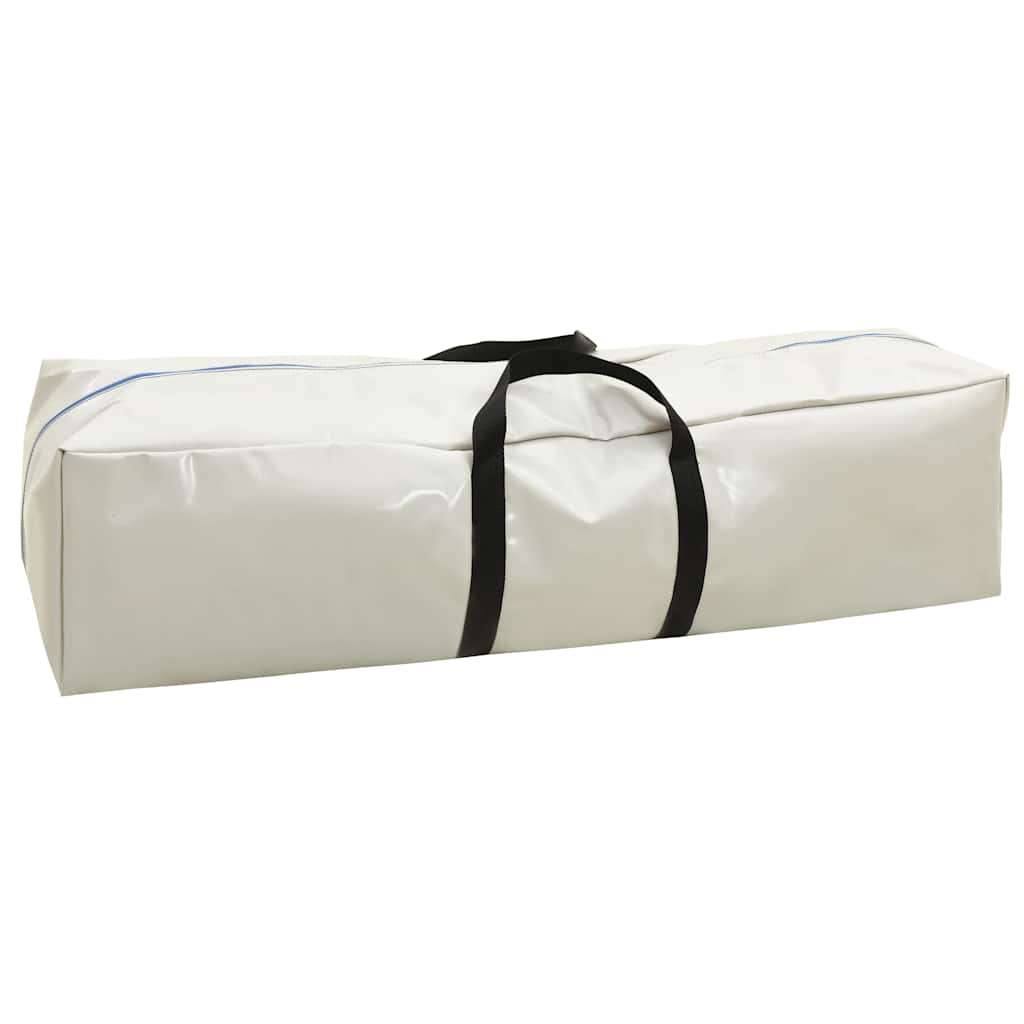 Tappetino Ginnastica Gonfiabile e Pompa 200x200x10 cm PVC Verde
