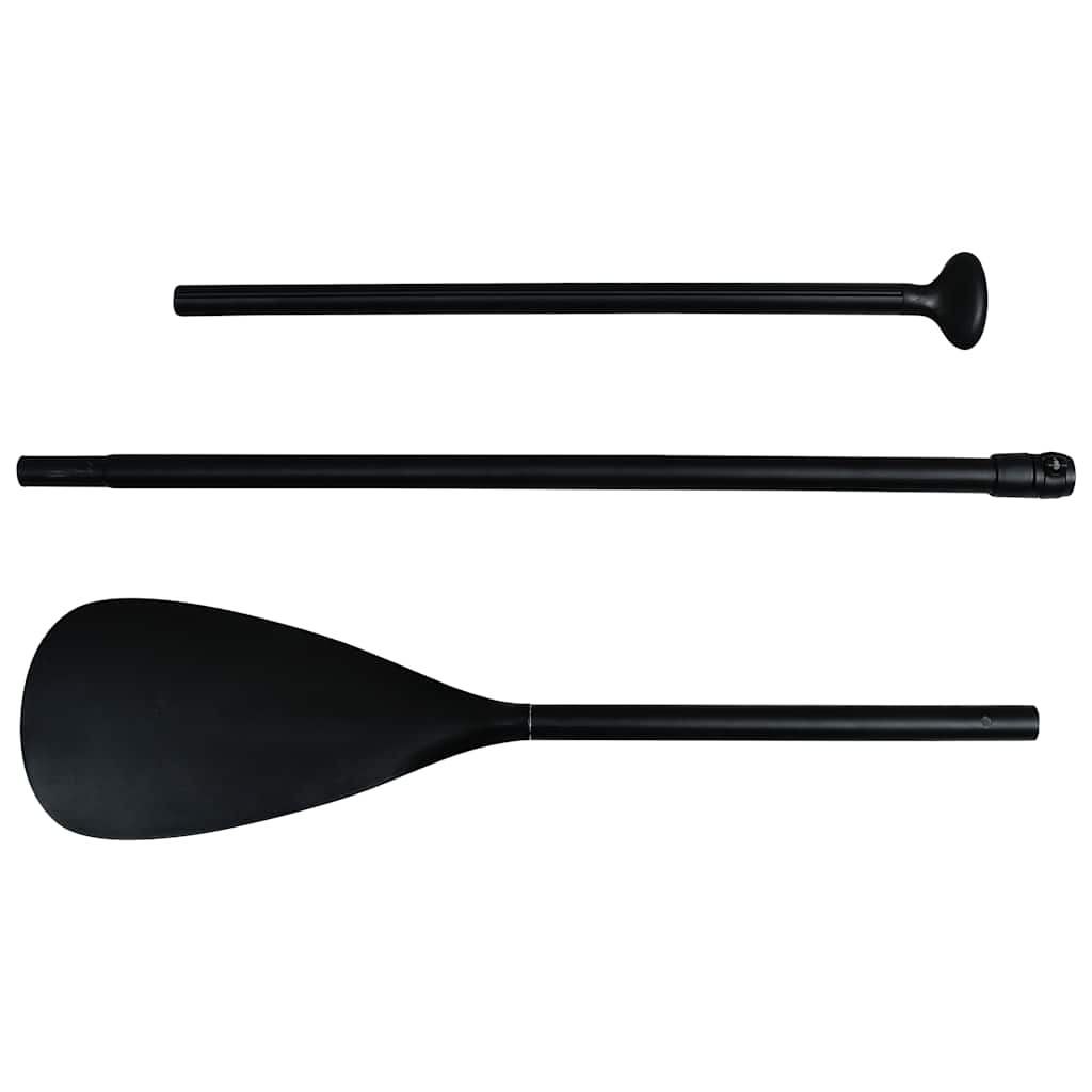 Set Tavola da SUP Gonfiabile Nero e Bianco