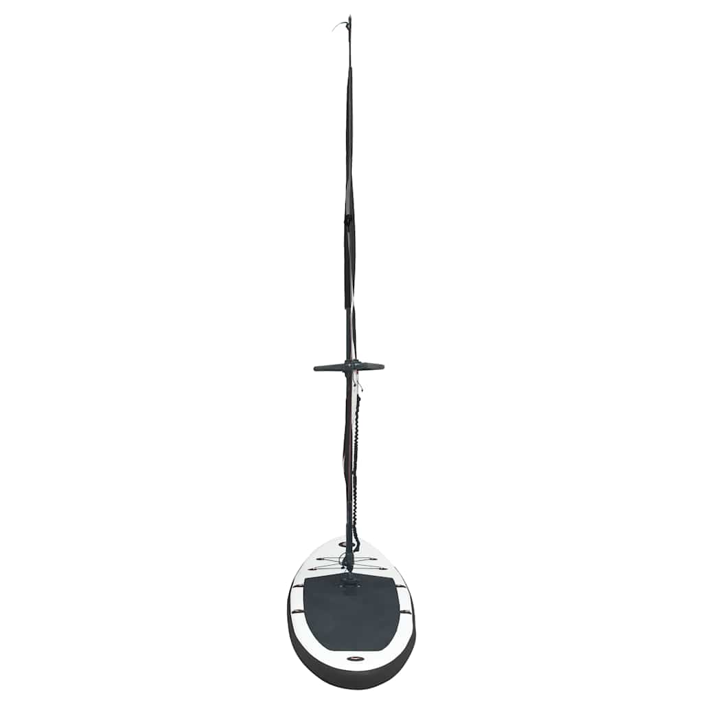 Set Tavola Gonfiabile da SUP con Vela Nero e Bianco