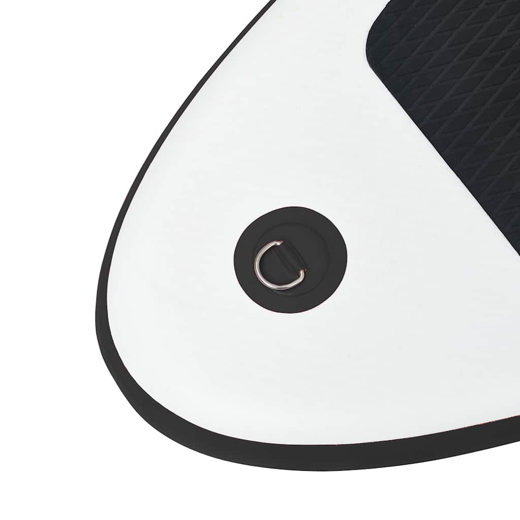 Set Tavola Gonfiabile da SUP con Vela Nero e Bianco