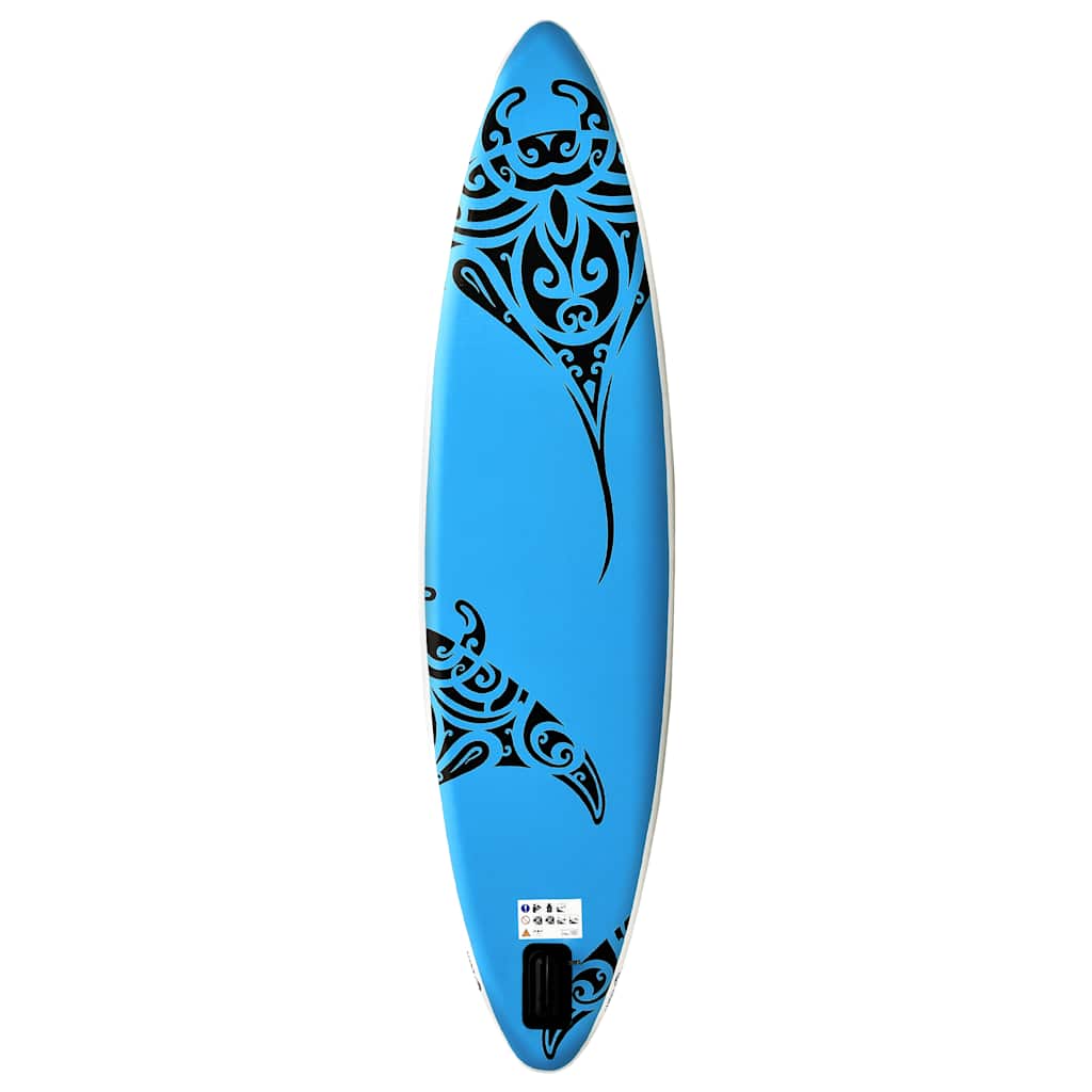 Set Tavola Gonfiabile da SUP 305x76x15 cm Blu