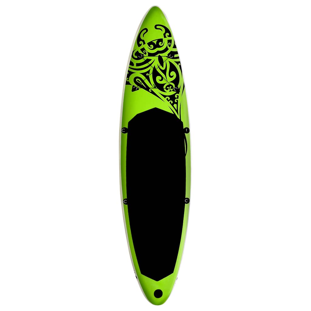Set Tavola Gonfiabile da SUP 366x76x15 cm Verde