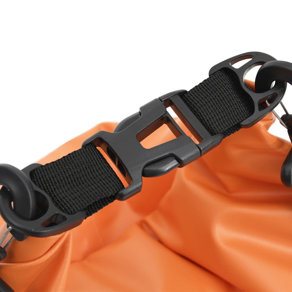 Borsa Impermeabile Arancione 15 L in PVC