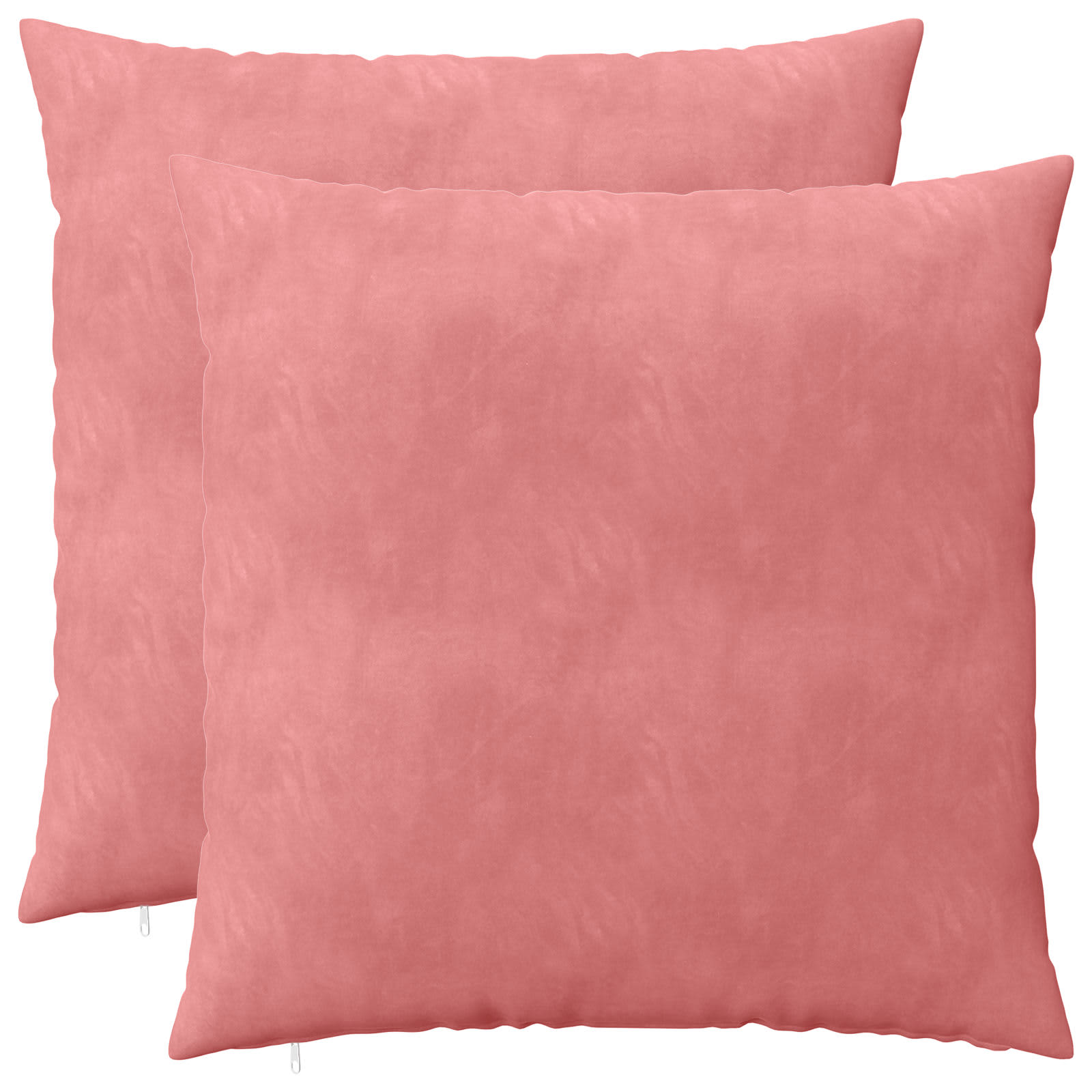 Cuscino con cuscino HEERLEN 2 pz Rosa Velluto