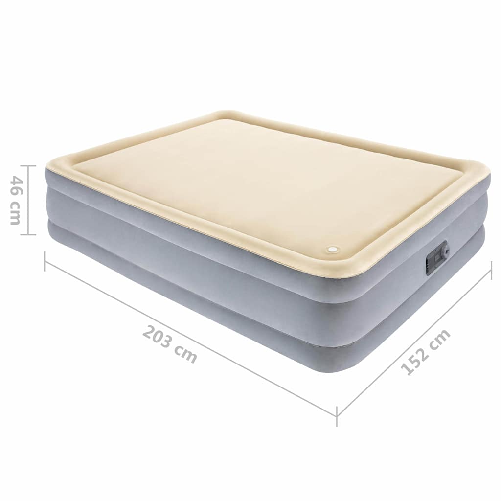 Bestway Materasso ad Aria con Pompa Integrata 203x152x46 cm