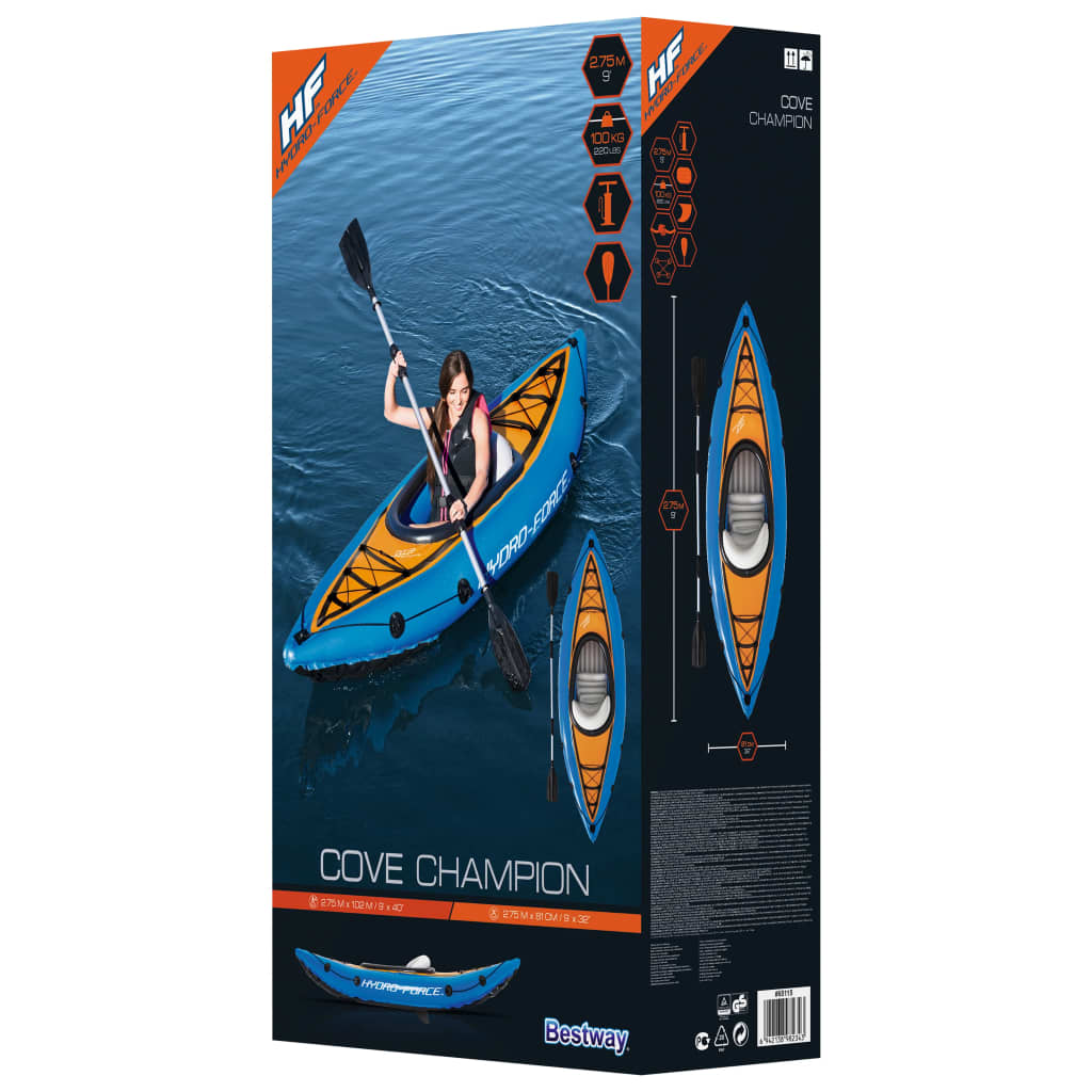 Bestway Kayak Gonfiabile Hydro-Force per 1 Persona