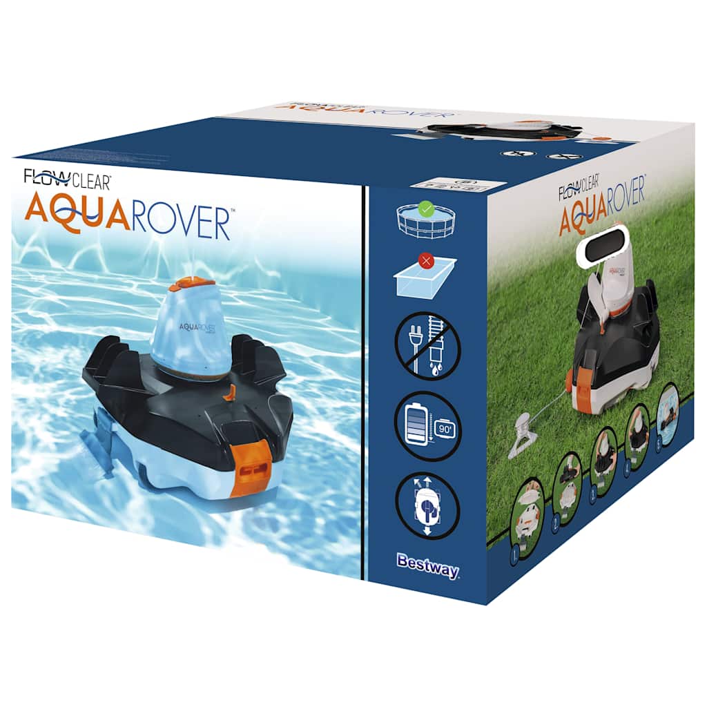 Bestway Robot Pulitore Piscina Flowclear AquaRover