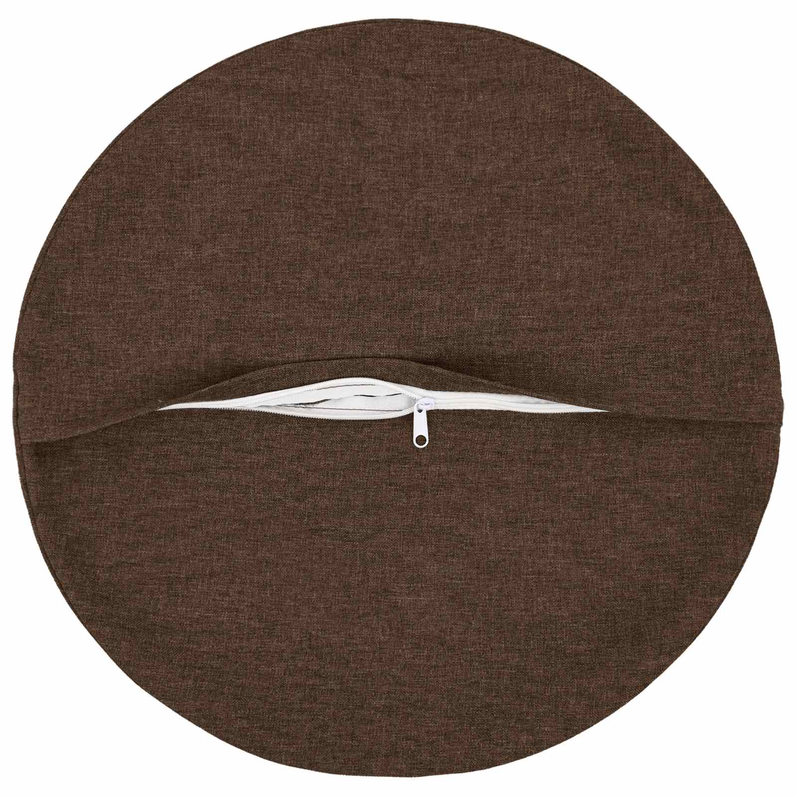 Cuscino con cuscino HEERLEN 6 pz Marrone Tessuto
