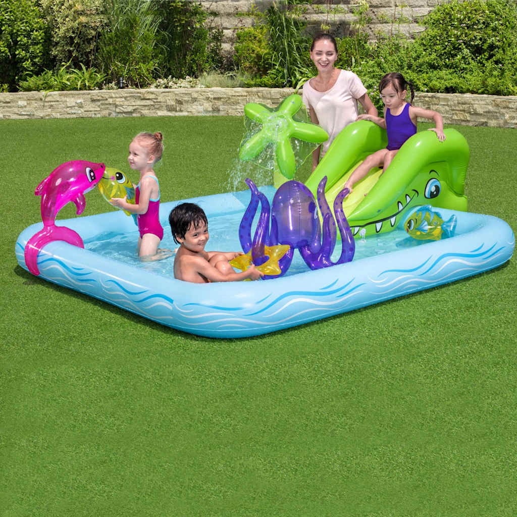 Bestway Centro Giochi Gonfiabile Aquario Fantastico 239x206x86 cm