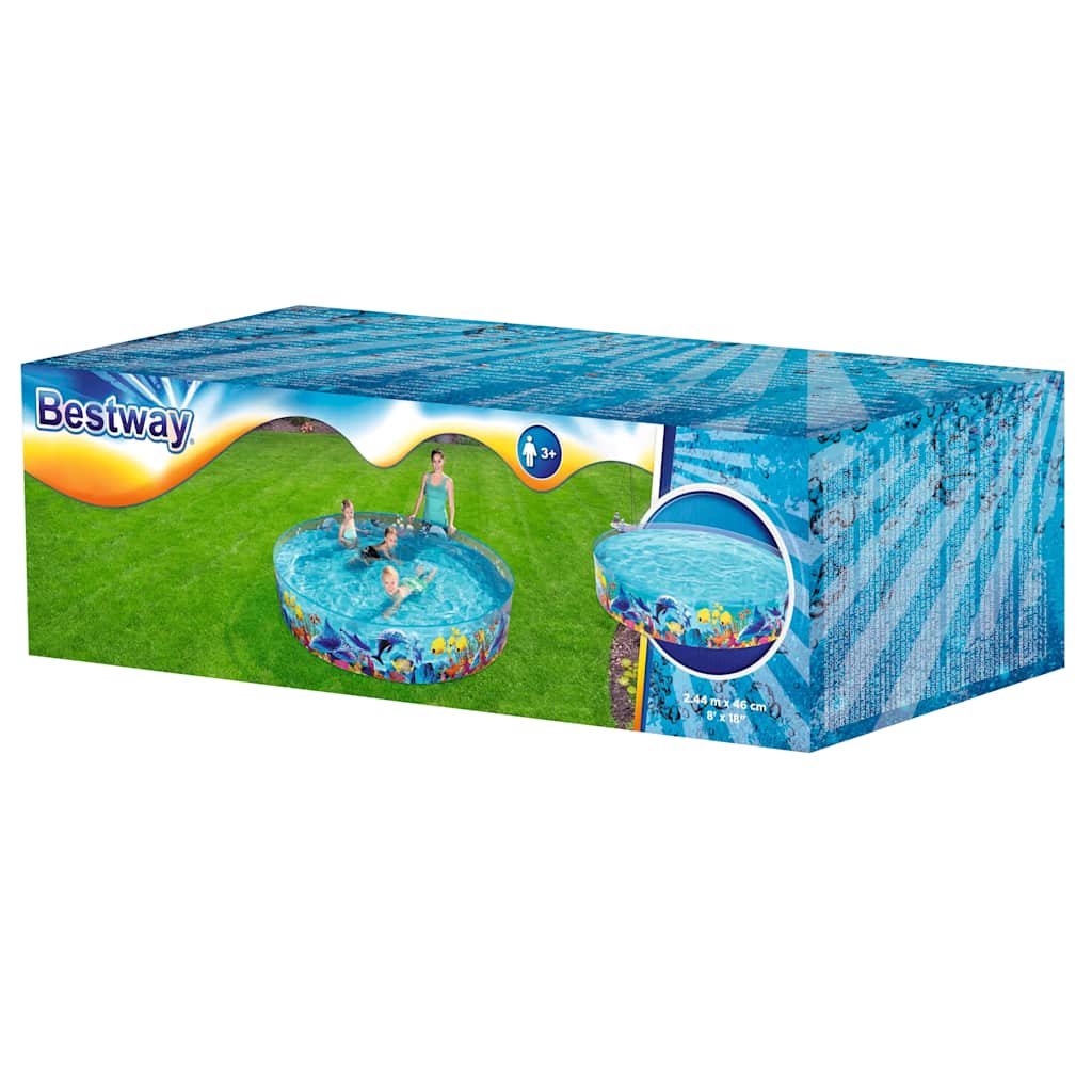 Bestway Piscina Fill 'N Fun Odyssey 244x46 cm