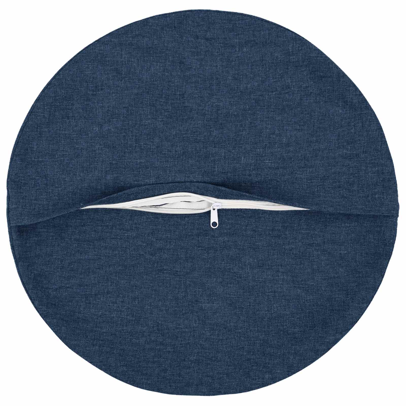 Cuscino con cuscino HEERLEN 6 pz Blu Tessuto