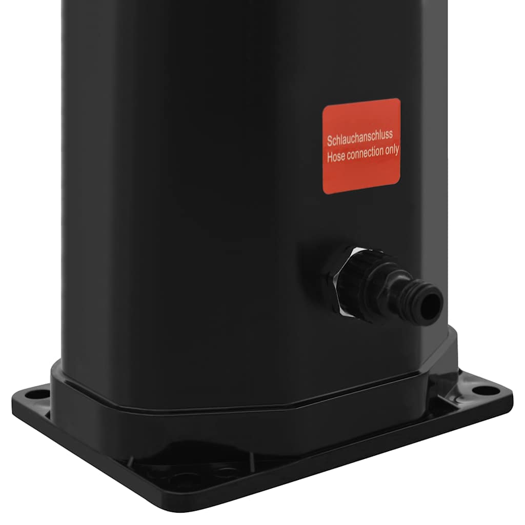 Outdoor Doccia Solare da Esterno con Soffione e Rubinetto 35 L