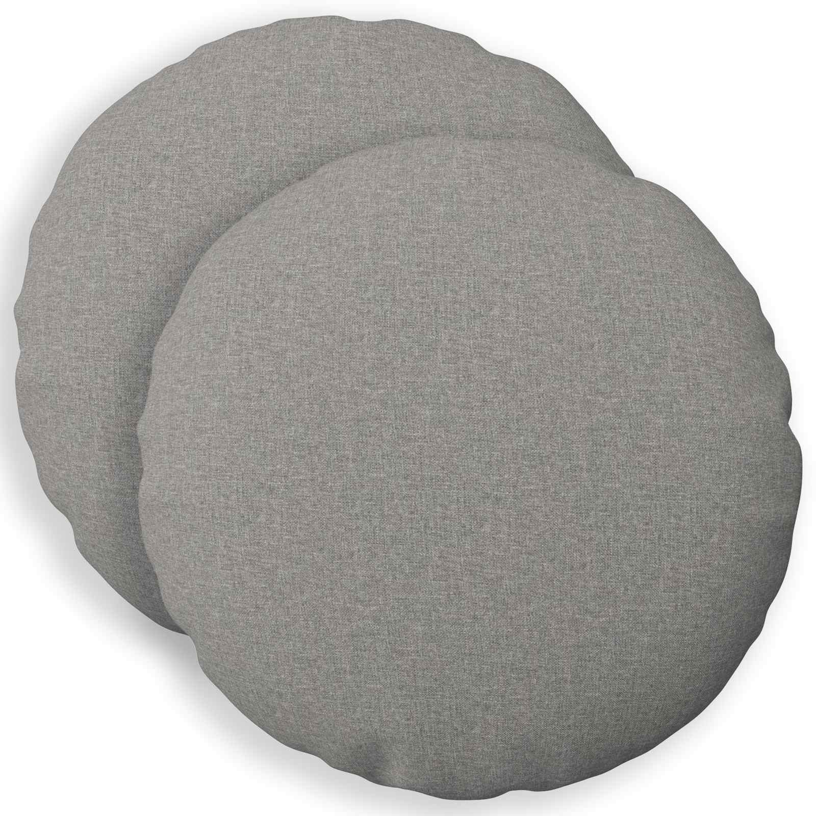 Cuscino con cuscino HEERLEN 2 pz Grigio Nuvola Tessuto