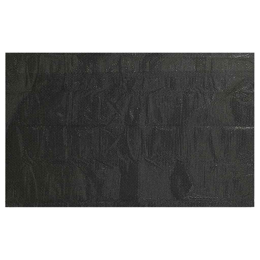 Copripiscina Rettangolare 1200x600 cm in PE Nero