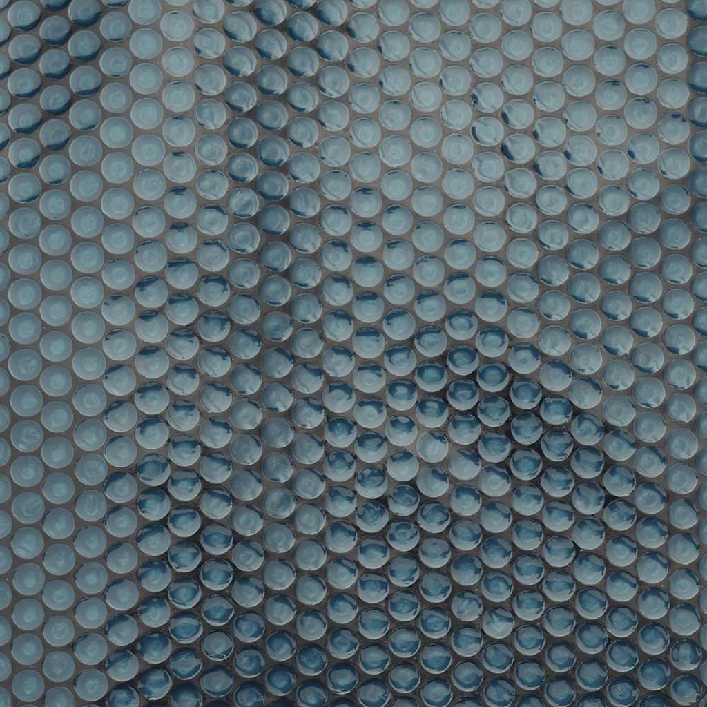 Pellicola Galleggiante Solare PE Piscina 400x200 cm Nero e Blu