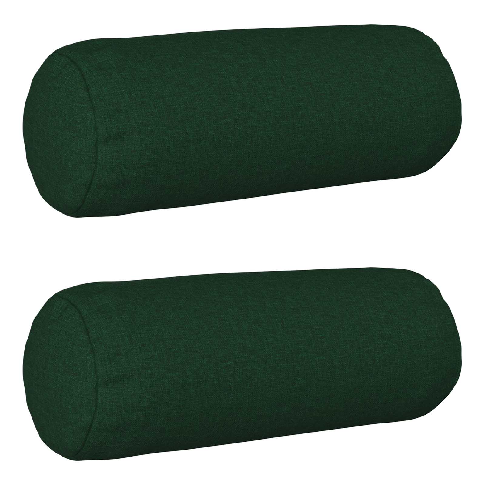 Cuscino con cuscino HEERLEN 2 pz Verde Scuro Tessuto