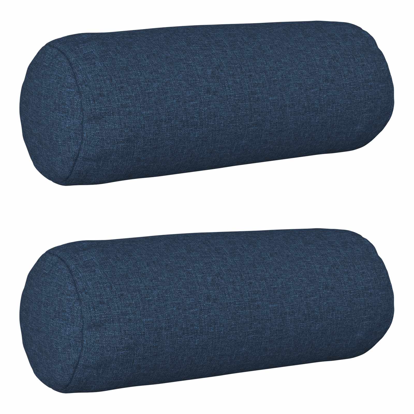 Cuscino con cuscino HEERLEN 2 pz Blu Tessuto