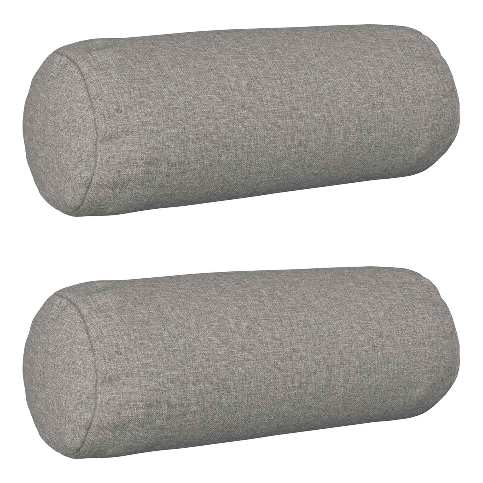 Cuscino con cuscino HEERLEN 2 pz Grigio Nuvola Tessuto