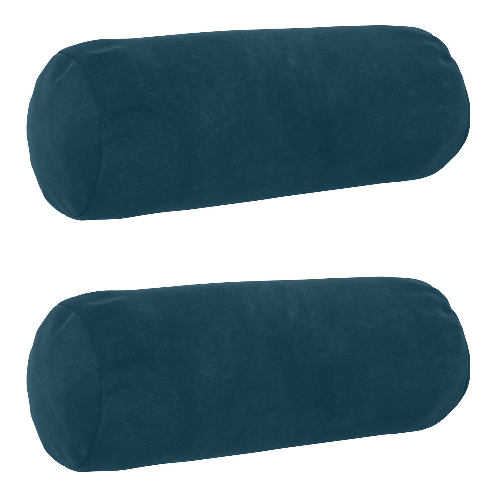Cuscino con cuscino HEERLEN 2 pz Blu Velluto