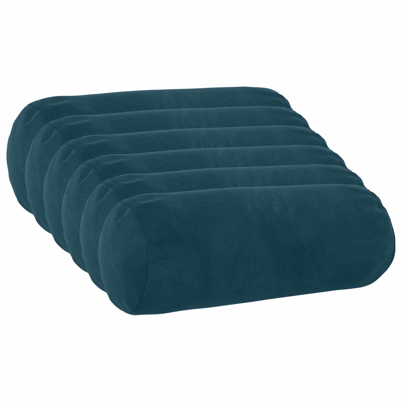 Cuscino con cuscino HEERLEN 6 pz Blu Velluto